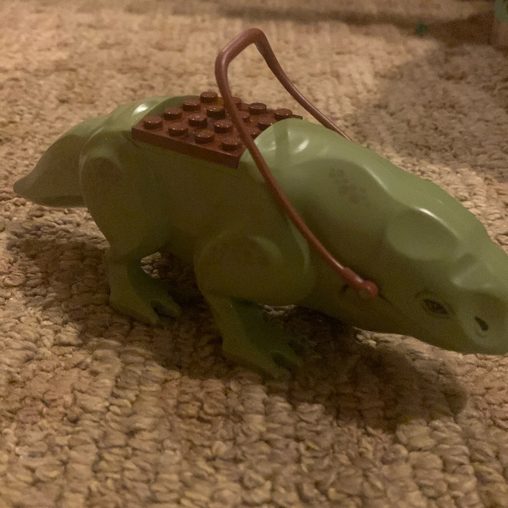 Star Wars Green Dewback lego figure